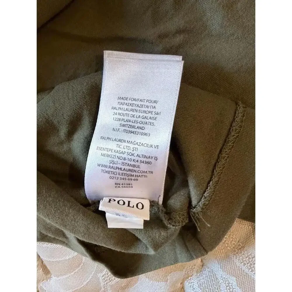 Polo Ralph Lauren Olive Green T-Shirt